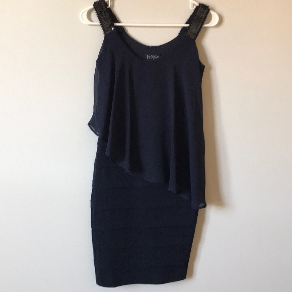 Enfocus Studio navy evening dress